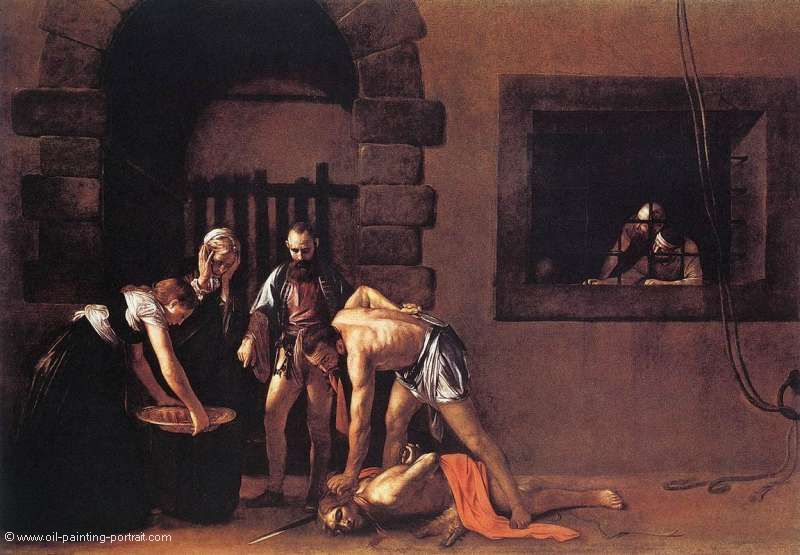 Die Enthauptung Johannes des Taeufers
