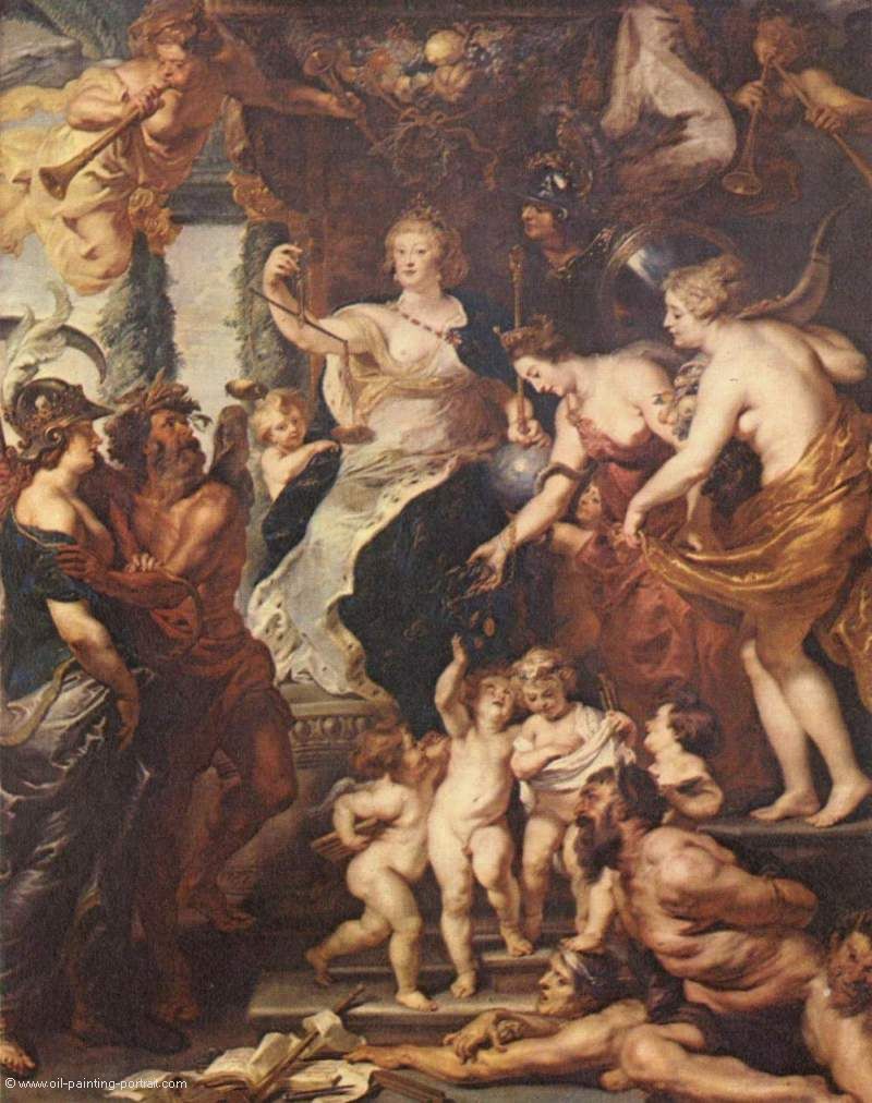 Die Glueckseligkeit der Regetschaft der Maria von Medici