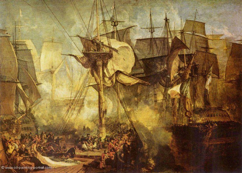 Die Schlacht bei Trafalgar
