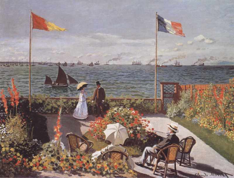Die Terrasse von Sainte Adresse