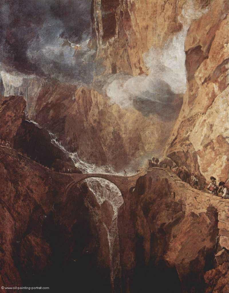 Die Teufelsbruecke St. Gotthard