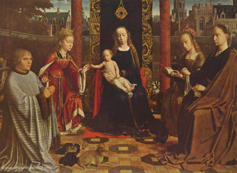 Die Vermaehlung der Heiligen Katharina
