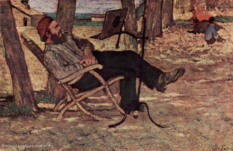 Diego Martelli in Castigliocello