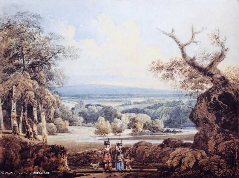 Distant View of Arundel Castle