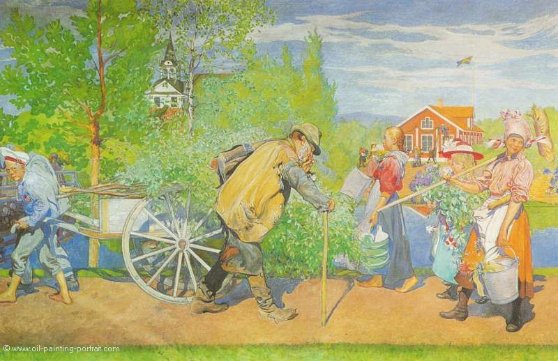 Draussen blaest der Sommerwind (links)