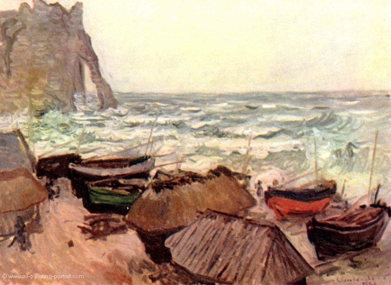 Durchbrochener Fels bei Etretat