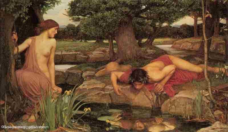 Echo und Narcissus