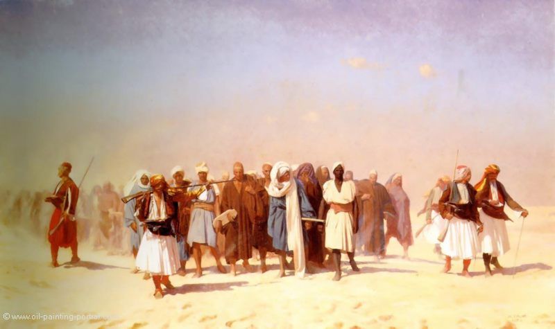 Egypthische Rekruten durchqueren die Wueste