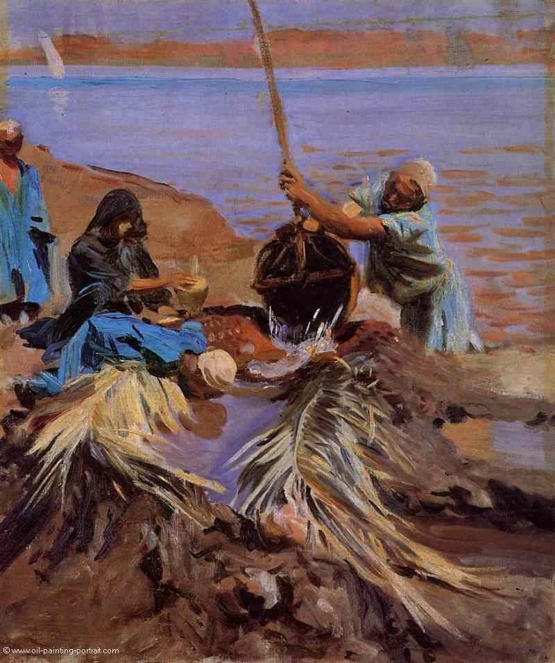 Egyptian Raising Water from the Nile