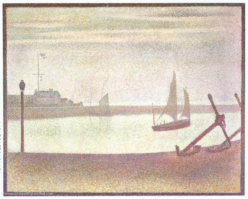 Ein Abend am Kanal von Gravelines