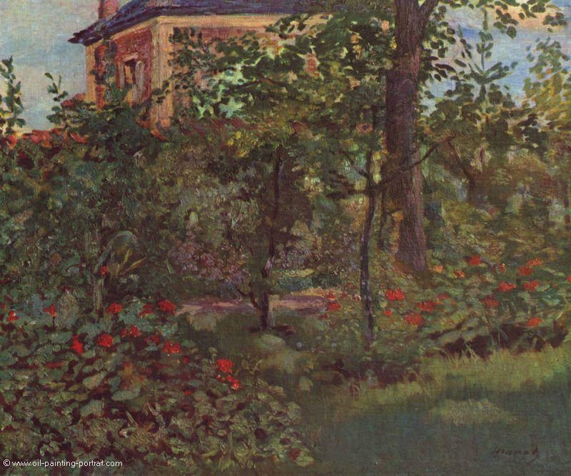 Eine Ecke im Garten von Bellevue