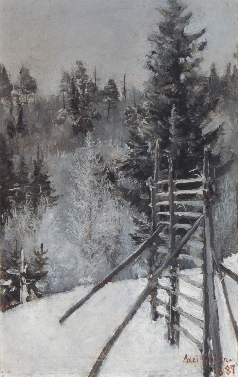 Eine Winterlandschaft