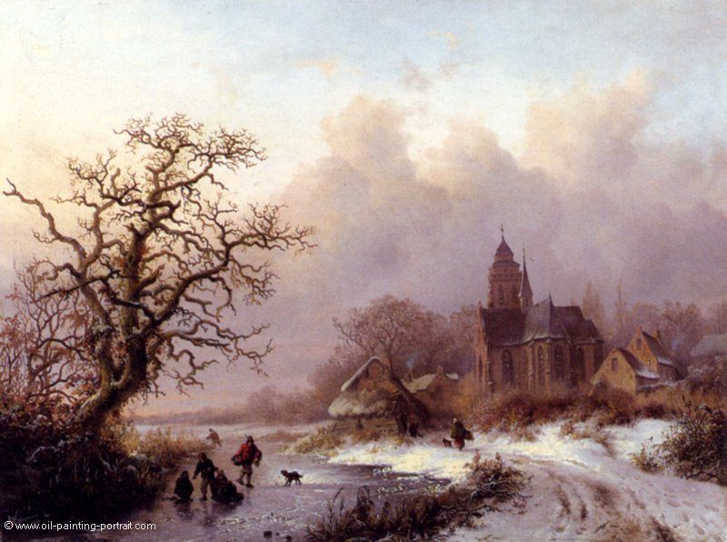 Eine kalte Winterlandschaft
