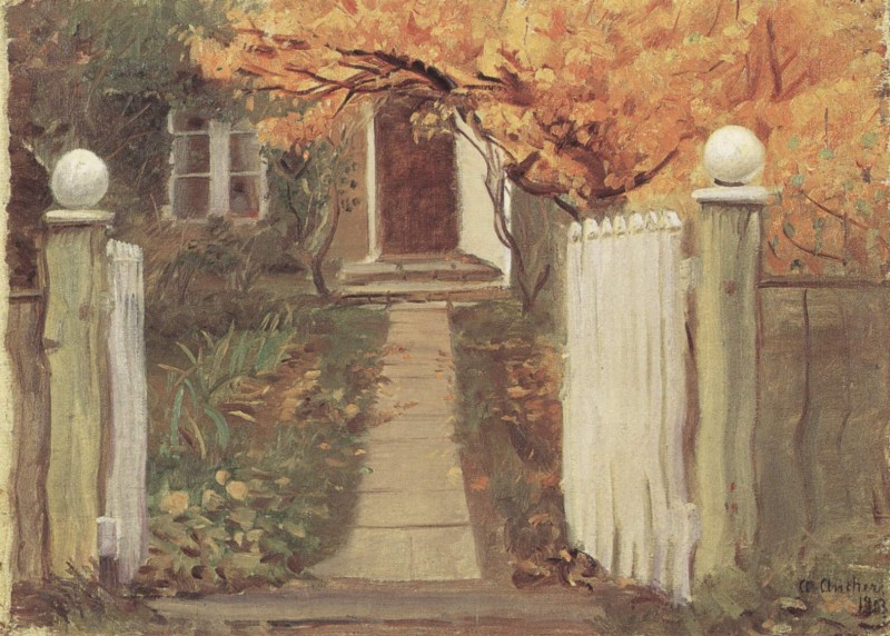 Eingang in unseren Garten (Haus von Michael und Anna Ancher)