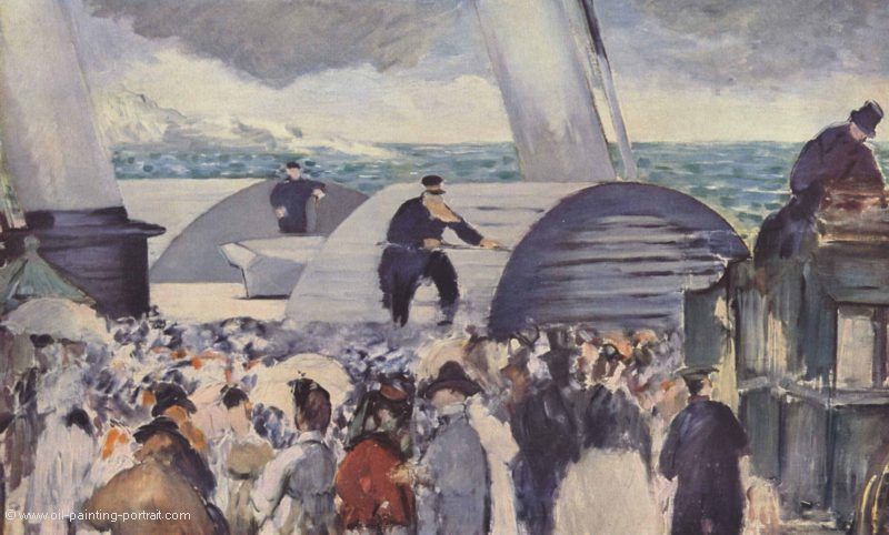 Einschiffung nach Folkestone
