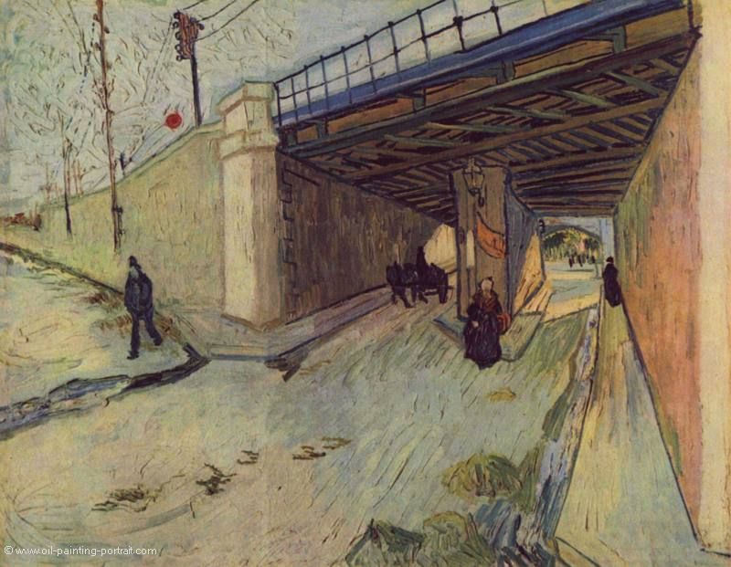 Eisenbahnbr�cke �ber die Strasse nach Tarascon
