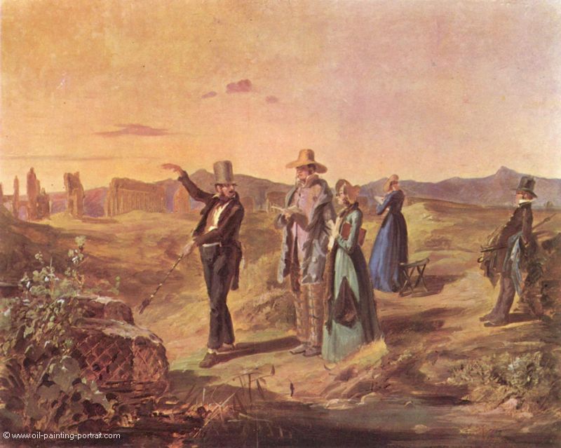 Englaender in der Campagna