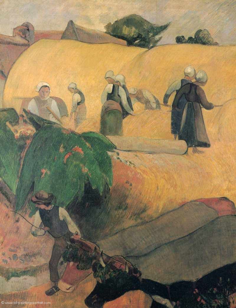 Ernte in der Bretagne