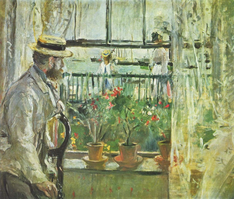 Eugene Manet auf der Isle of Wight 