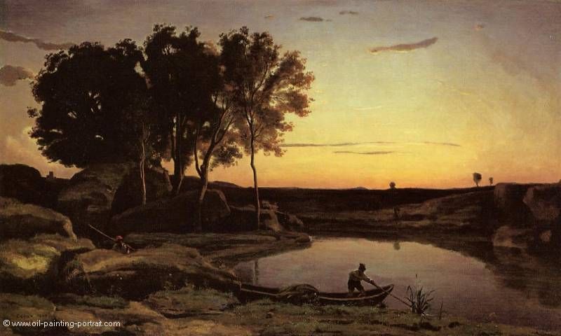 Evening Landscape (The Ferryman Evening)