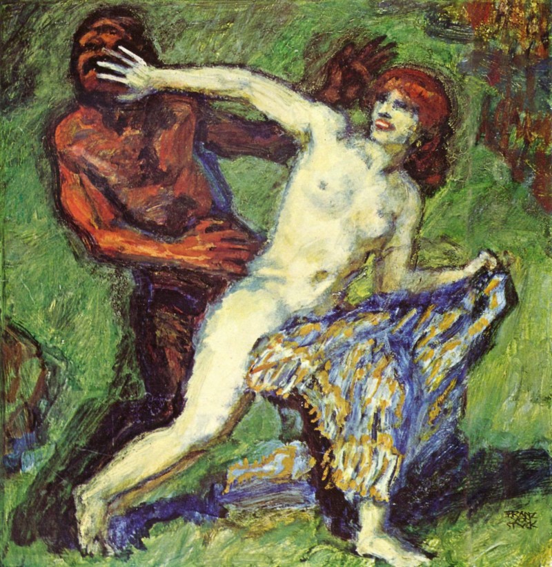 Fangspiel (Faun und Nymphe)Fangspiel (Faun und Nymphe)