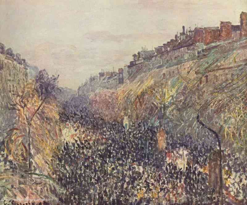 Faschingsdienstag auf dem Boulevard Montmartre