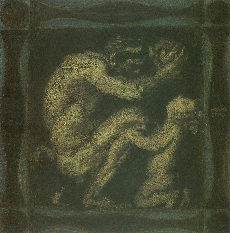 Faun mit Bacchusknabe