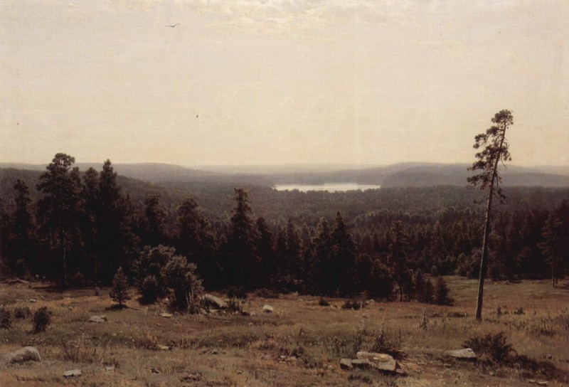 Fernsicht (Fluss Kaman)