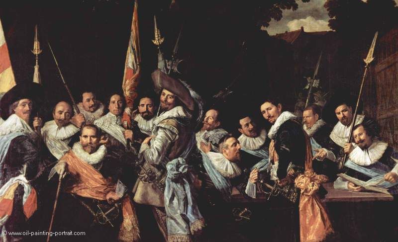 Festmahl der Offiziere der St. Hadrian Schuetzengilde von Haarlem