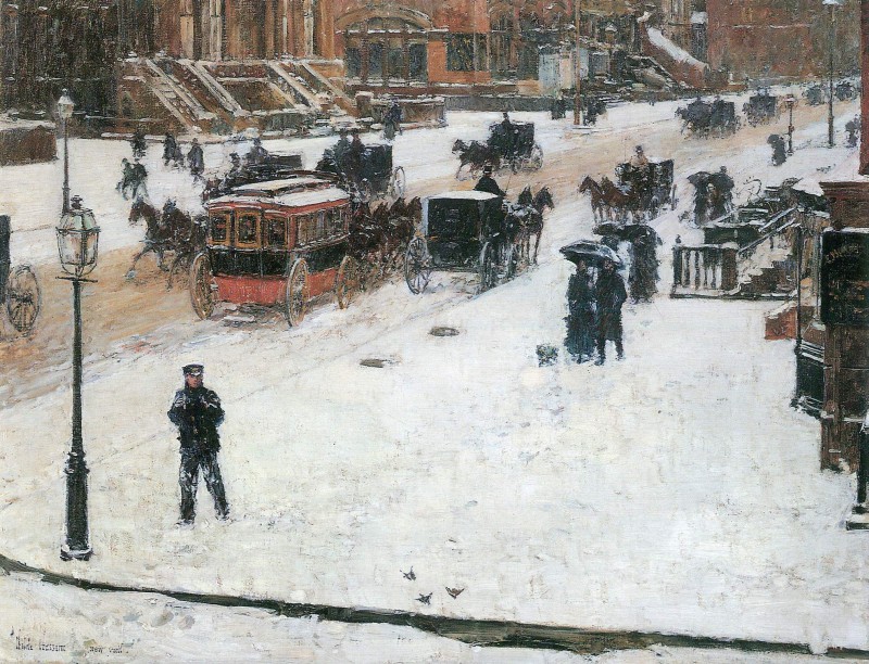 Fifth Avenue im Winter