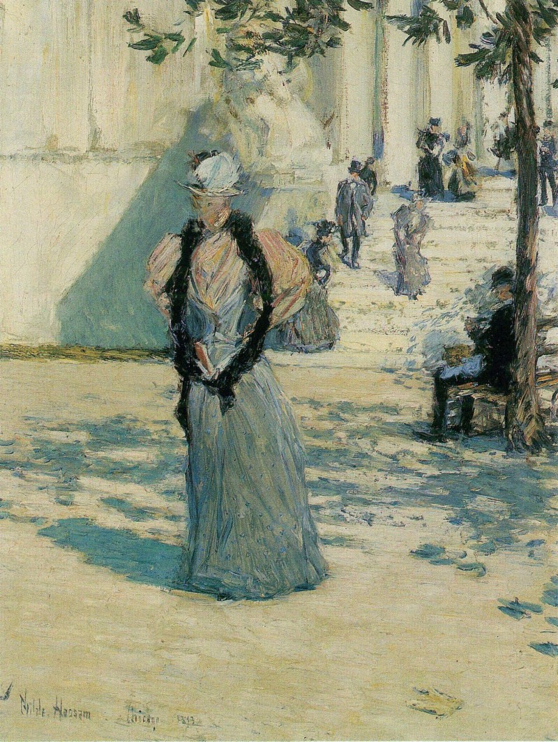Figuren im Sonnenlicht