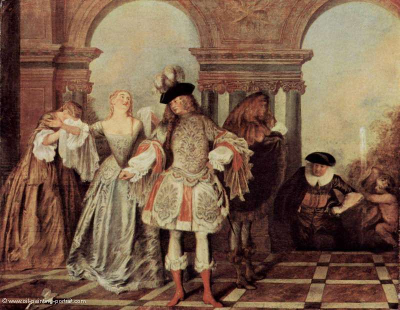 Franzoesische Komoedianten