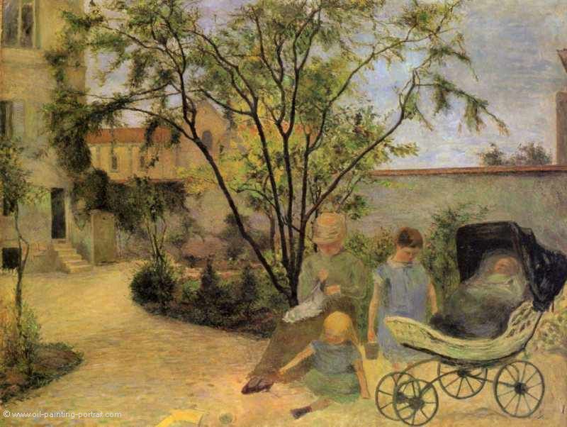 Garten in der Rue Carcel