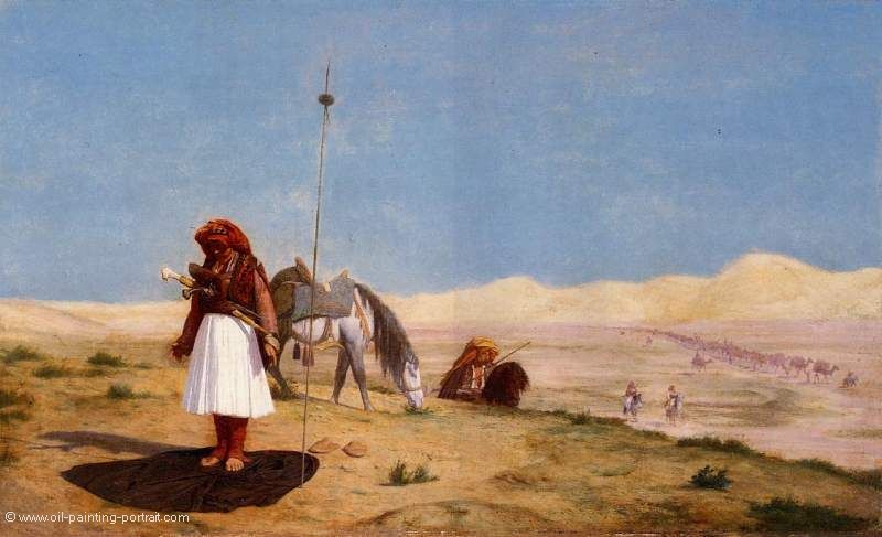 Gebet in der Wueste