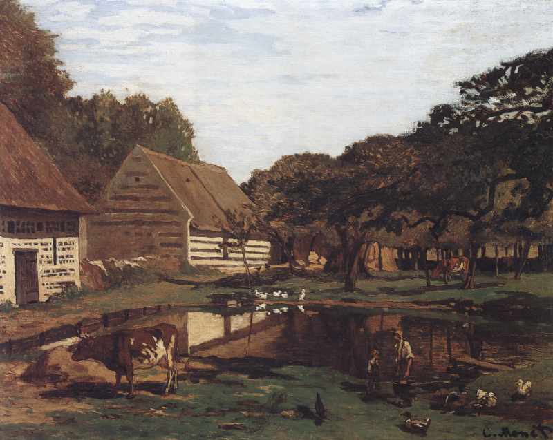 Gehoeft in der Normandie