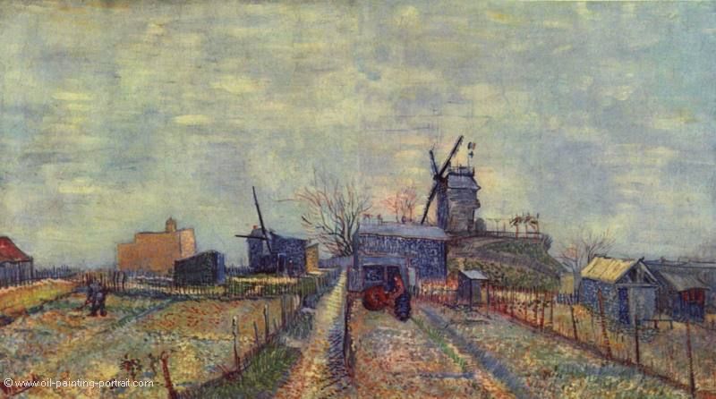 Gemuesegaerten auf dem Montmartre