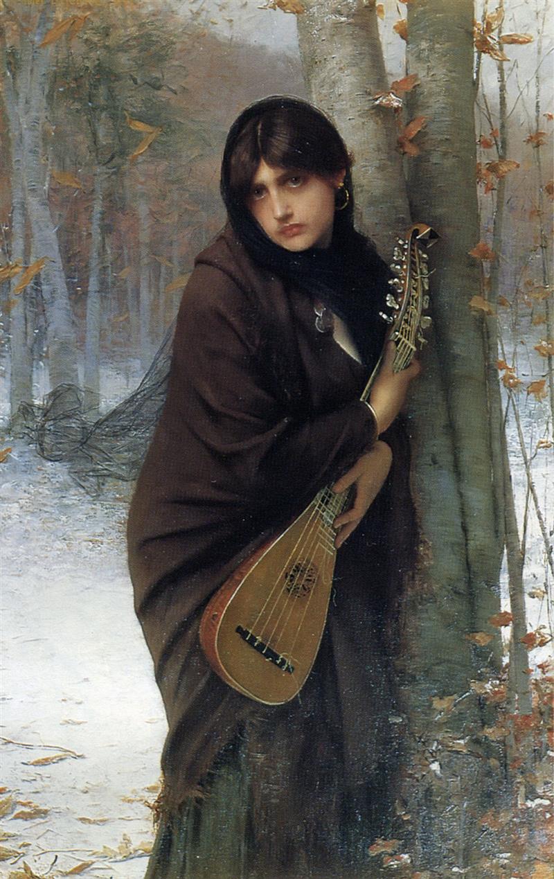 Girl with a Mandolin