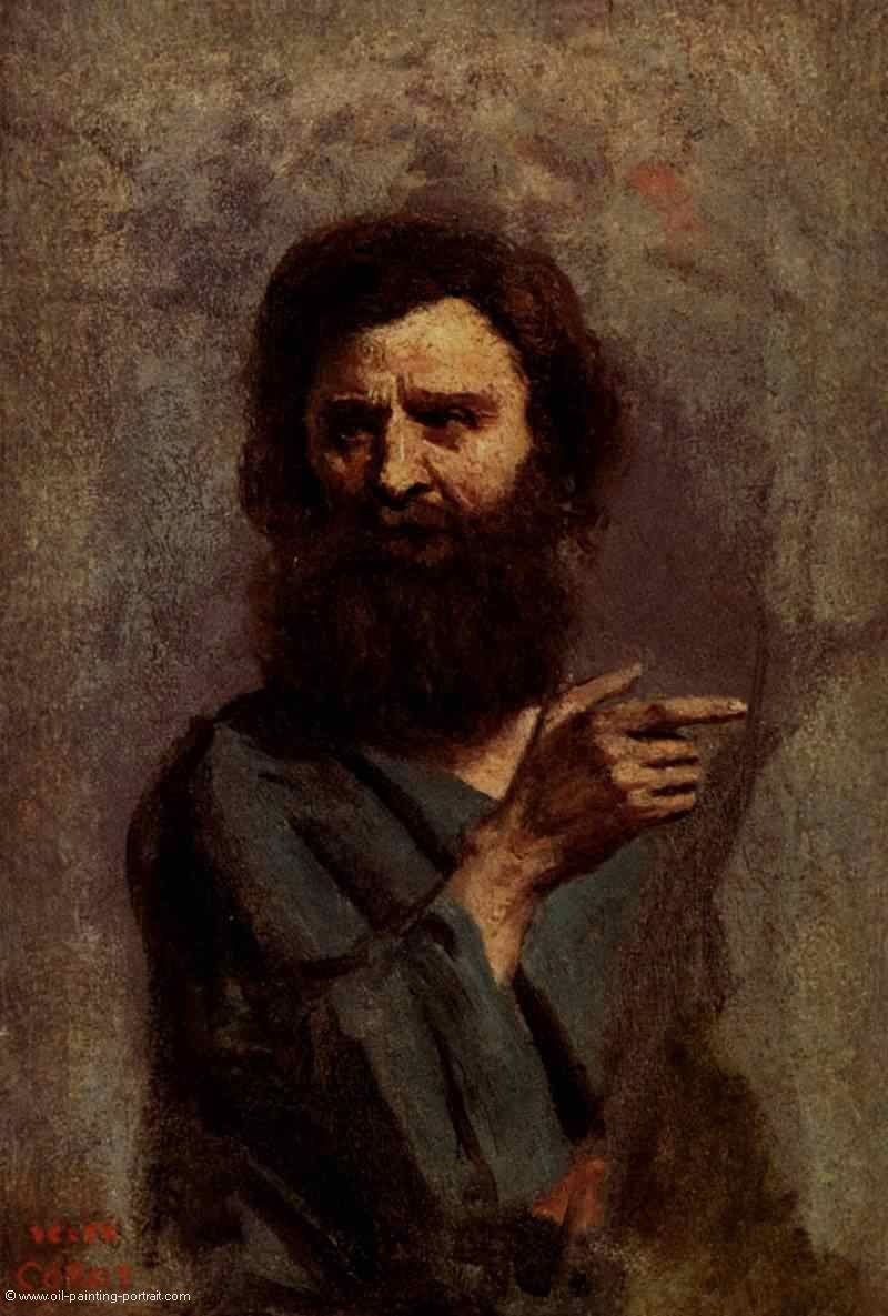Head of Bearded Man