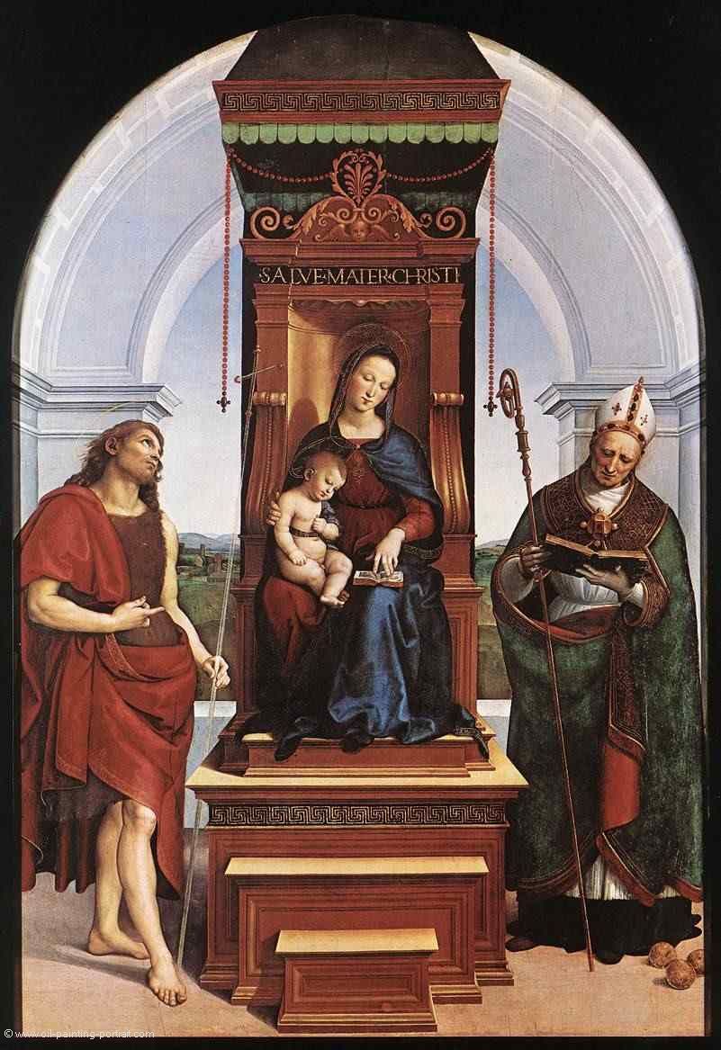 Heilige Madonna mit Kind