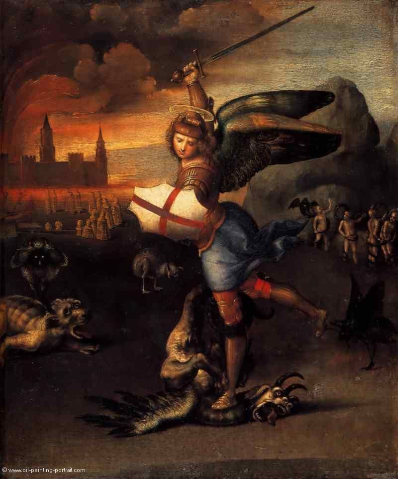 Heiliger Michael und der Drache