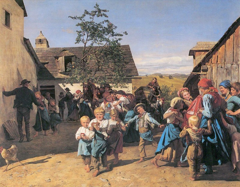 Heimkehr vom Kirchweihfest