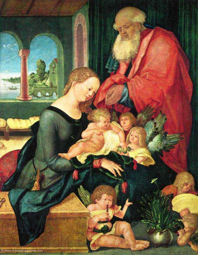 Hl. Familie im Gemach