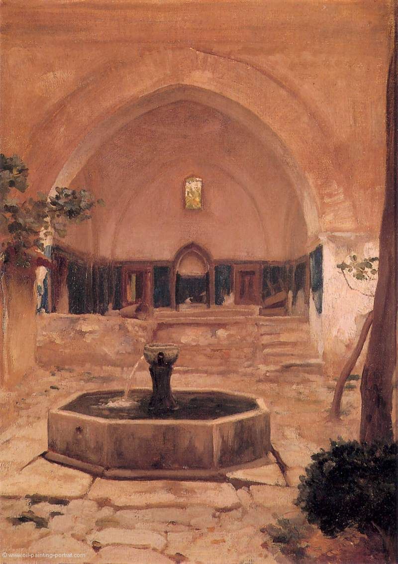 Hof einer Moschee