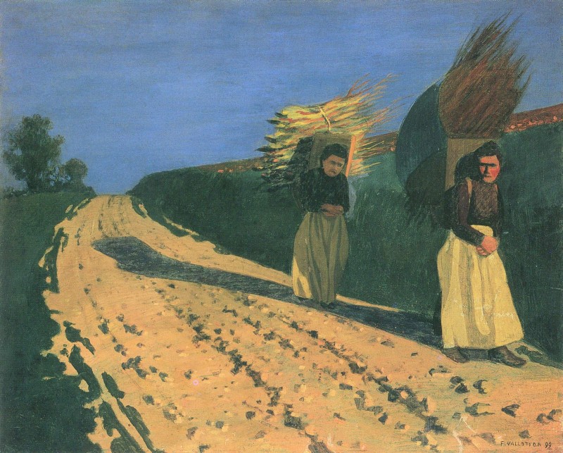 Holztragende Frauen