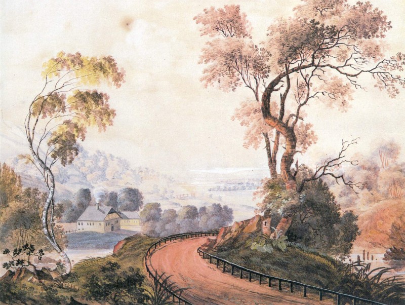 Illustration zu einem Gedicht von Ignaz Franz Castelli