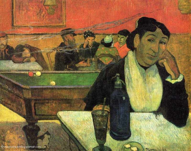 Im Cafe (Portraet der Mme Ginoux)