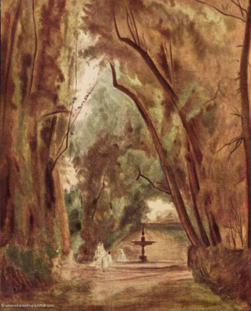 Im Park der Villa Borghese