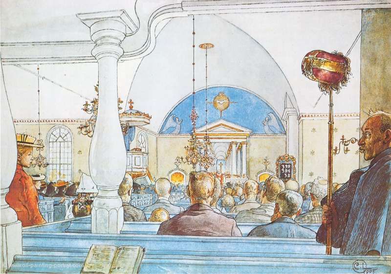 In der Kirche