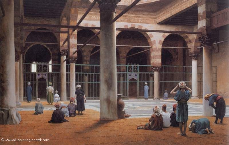 In einer Moschee