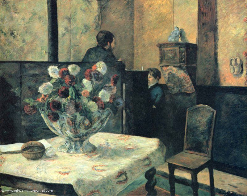 Interieur des Malers in der Rue Carcel